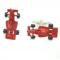 Red Enamel Formula One Race Car Cufflinks.JPG